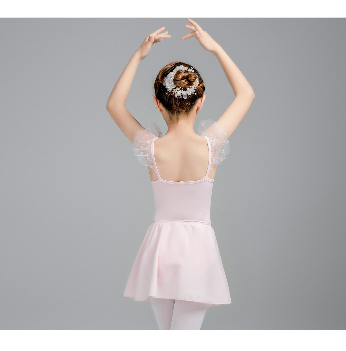 吊带练功服女童夏季芭蕾舞服装0302225