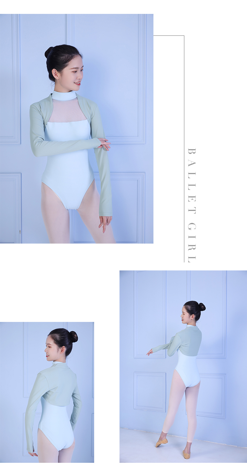 芭蕾艺考形体女外搭披肩长袖外套03P0001
