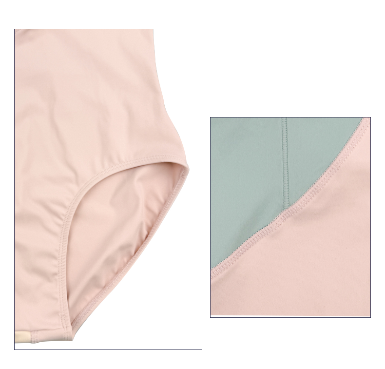 撞色芭蕾舞蹈吊带体操服女大露背0902513